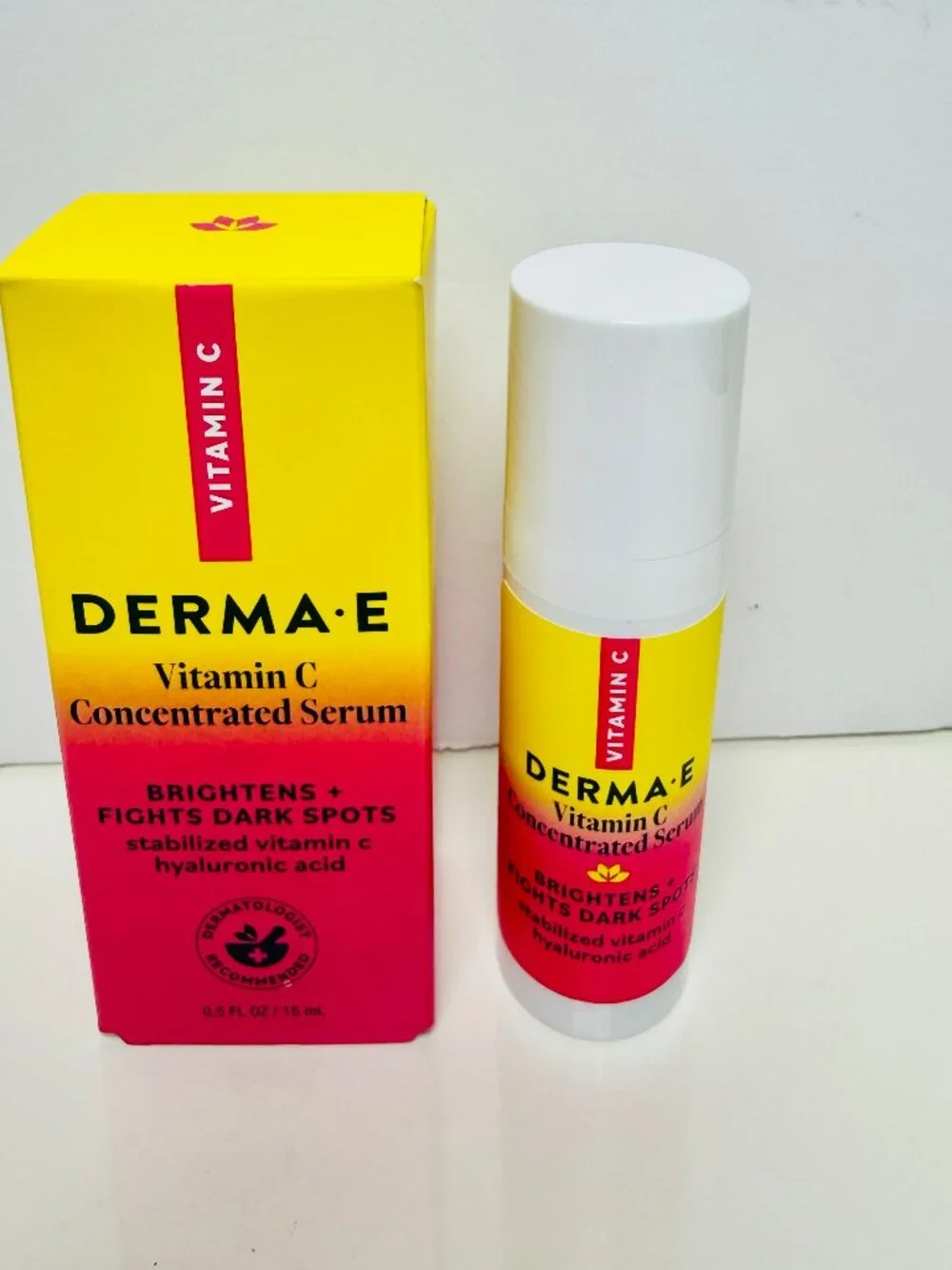 DERMA E Vitamin C Serum 15 mL Travel Size NEW